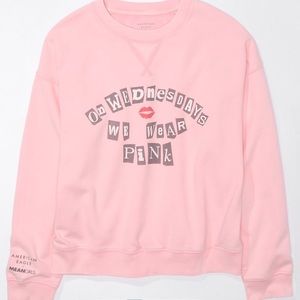 american eagle x mean girls sweatshirt size small